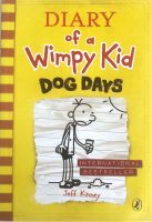 New Diary of a Wimpy Kid Dog Days Book 4 paperback English By Jeff Kinney