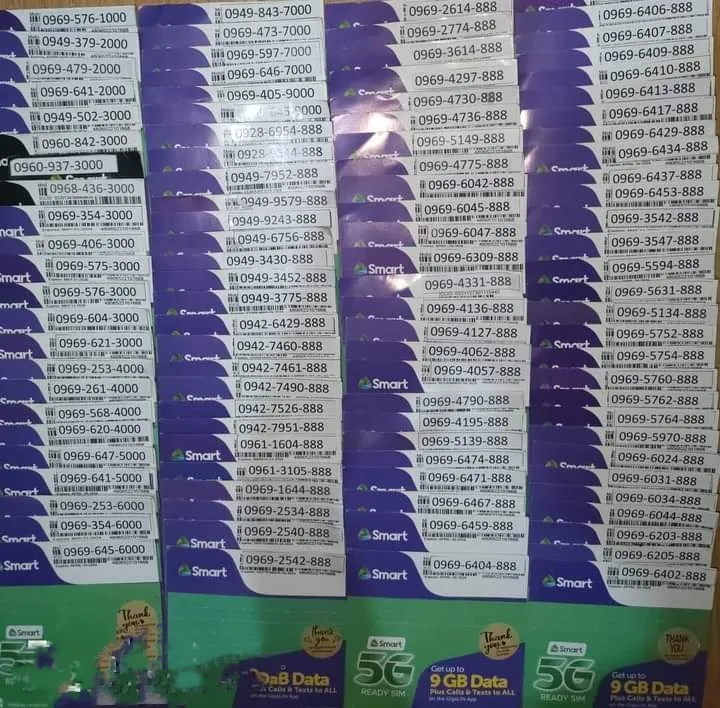 SMART 5G SIM CARD VANITY (000 888) Lazada PH