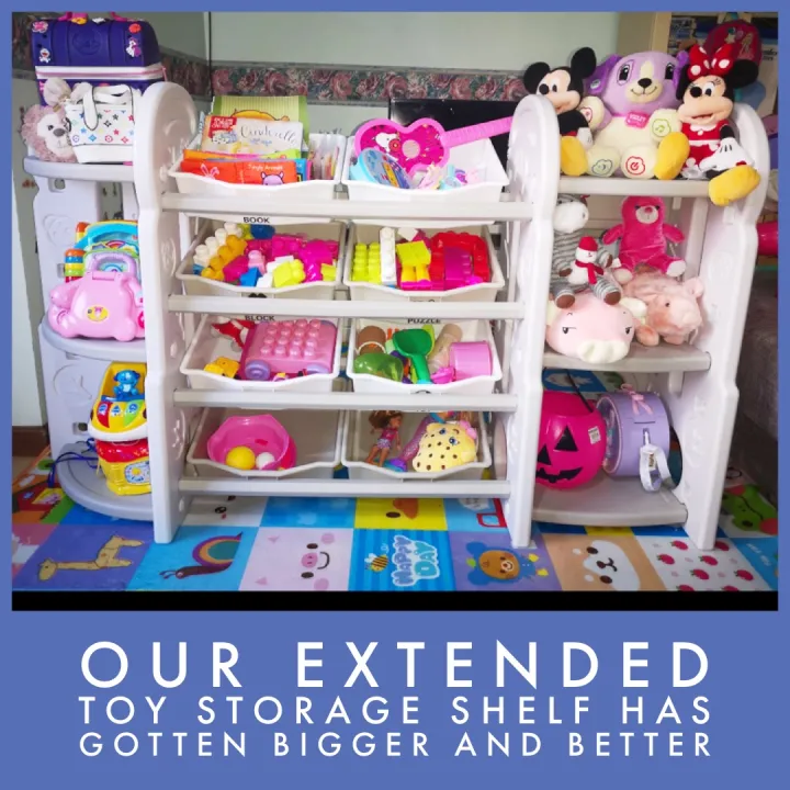 Haenim Toys Kidde Toy Organizer with Storage Bins | Lazada PH