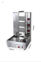 3-burn Electric Automatic Rotary Chicken Kebab Döner Shawarma Making Machine