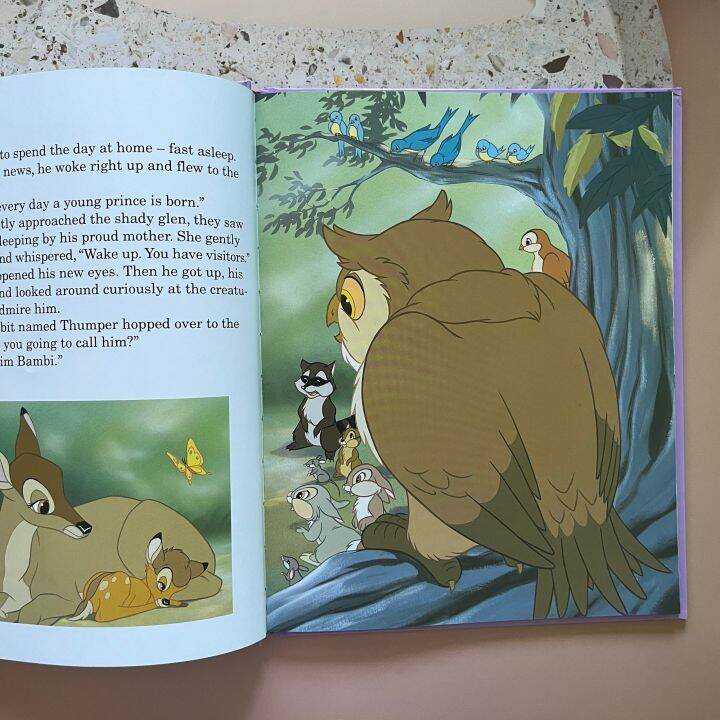 disney-bambi-read-along-story-นิทานภาพ-ปกแข็ง