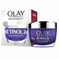 หมดอายุปี2026 Olay Retinol24 ครีมบำรุงผิวหน้า โอเลย์ รีเจนเนอรีส เรตินอล24 ขนาด 50กรัม