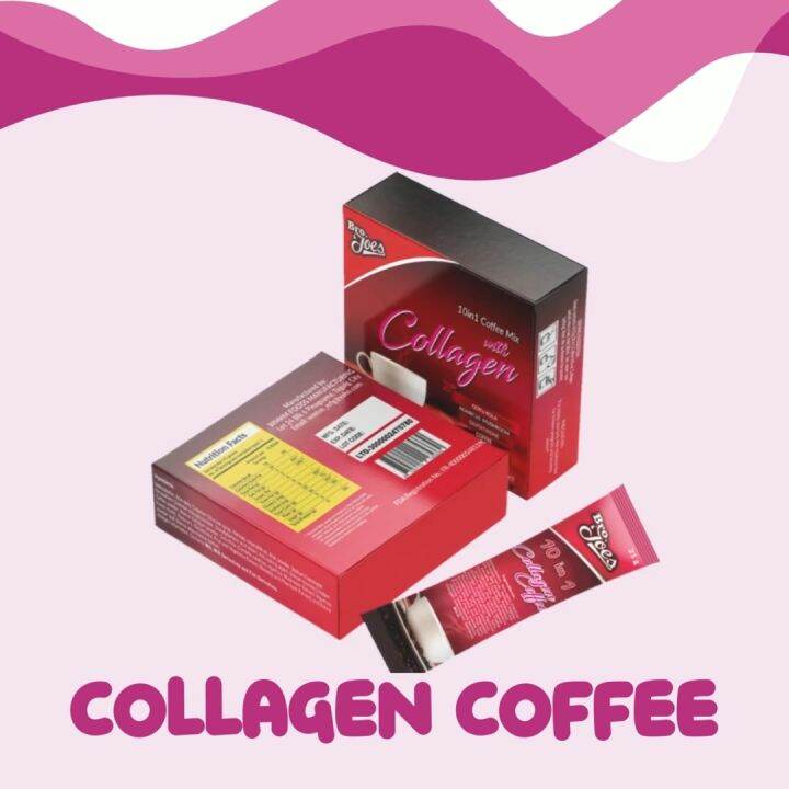 [FREE SHIPPING] BRO. JOE'S COLLAGEN COFFEE 10 IN 1 (1BOX 10 SACHET