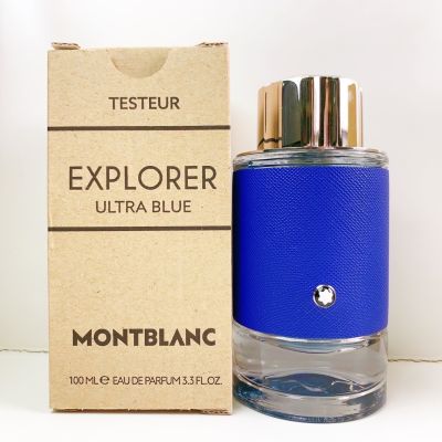 Montblanc Explorer Ultra Blue EDP For Men  100 ml (กล่องเทส)