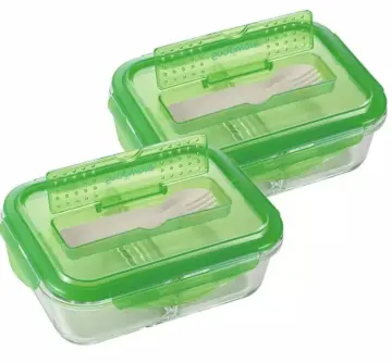 4 PCs Peanuts Snapware Pyrex Glass Food Storage Set