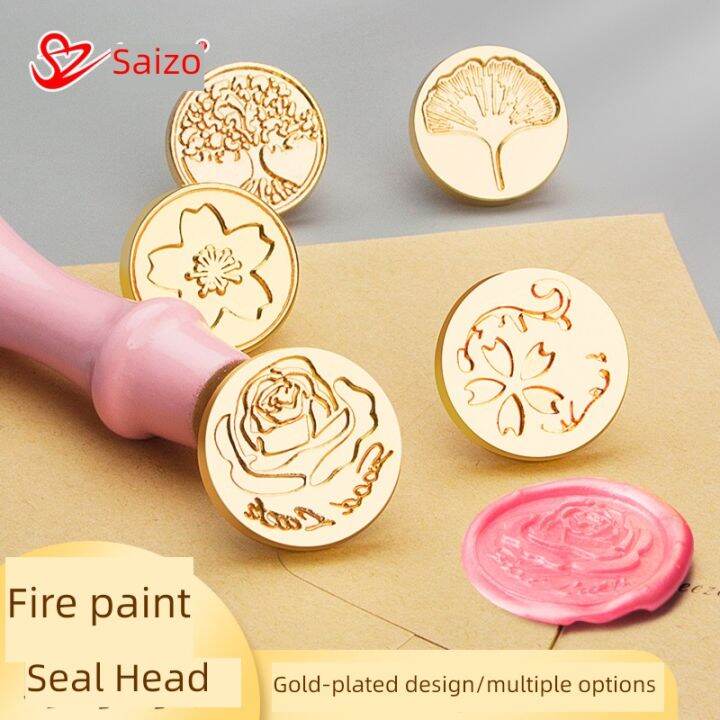 Wax Seal Chapter Head Seal Head Wax Grain Furnace Pad Handle Candle
