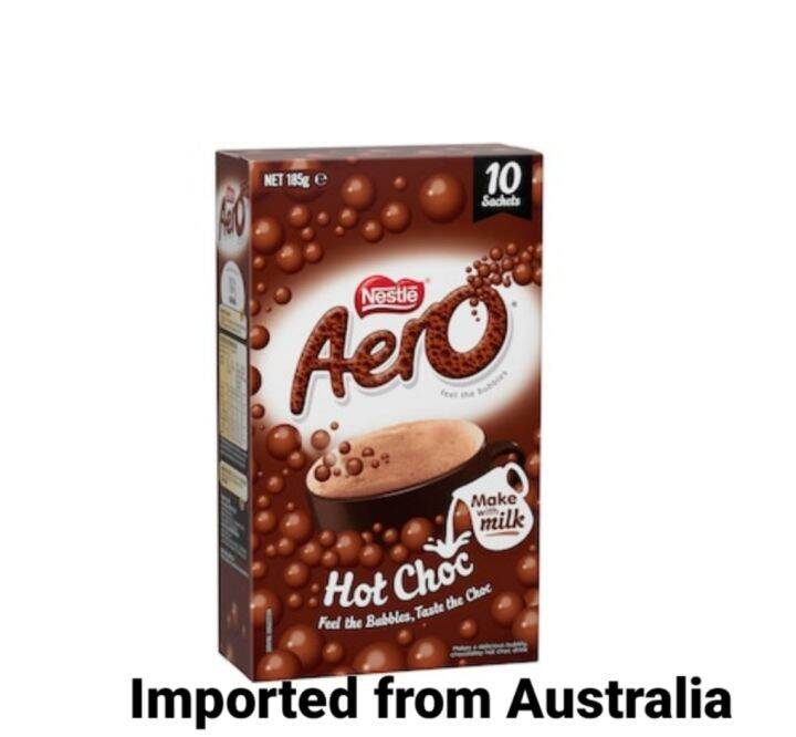 CLEARANCE SALE!! Nestle Aero Hot Chocolate 10 pack. Made in Australia