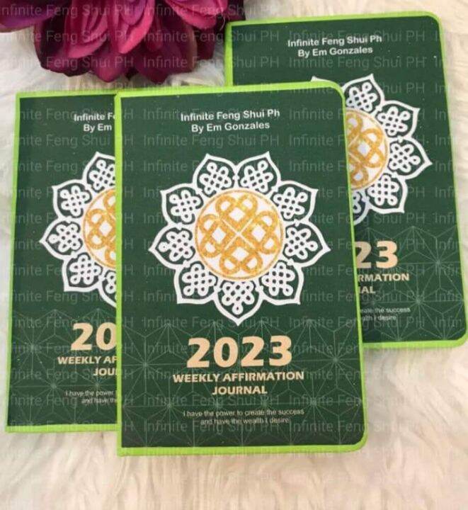 Weekly Manifestation Journal 2023 by Infinite Feng Shui PH | Lazada PH
