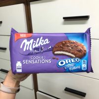 Milka Cookie Sensations Oreo Creme-Füllung มิลก้าคุ้กกี้รสโอริโอ้สอดใส้ครีม