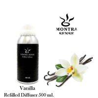 Montra Sense รีฟิลก้านไม้หอมปรับอากาศชนิดเติม ขนาด 500 ml. มีให้เลือก 15 กลิ่น (Montra Sense - Refilled Reed diffuser 500 ml.)