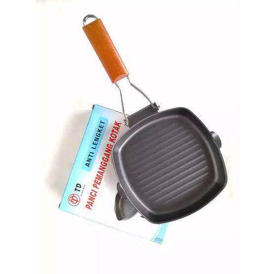 Panggangan Kotak Square Grill Pan Lipat Cm Td G Lazada Indonesia