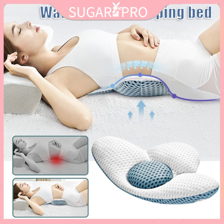 3d Lumbar Pillow Breathable Buckwheat Sleep Pillow Bed Backrest Pillow Pregnant Women Pillow 5818