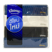 Kleenex Be U Soft Box Facial Tissue 115 Sheets x 4 Packs.คลีเน็กซ์ บียู ซอฟท์บ๊อกซ์ กระดาษเช็ดหน้า 115 แผ่น x 4 ห่อ