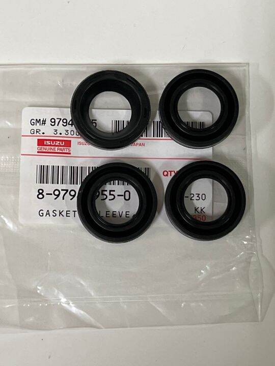 Genuine Isuzu Injector Sleeve Cover Oil Seal for Isuzu 4JJ1 DMAX, MUX