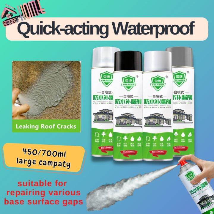 700ml /450ml Waterproof Leak Repair Roof Spray sealant Wall
