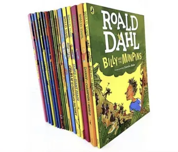 16 Books/Set Roald Dahl Collection Children's Literature English Picture  Novel Story Book Set Early Educaction