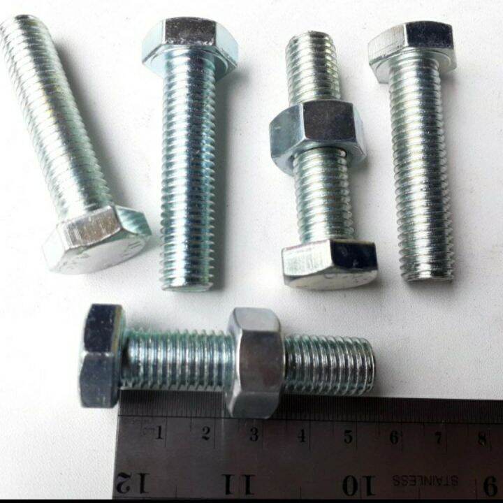 BAUT M12X50. BMP M12 X 50.BMP M12X50 BAUT MUR PUTIH KUNCI 19. | Lazada ...