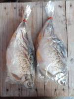 ปลาส้ม ปลาตะเพียน ขนาด 450g. ทอดหรือย่างห่อใบตองก็อร่อย ตัวละ 40 บาท