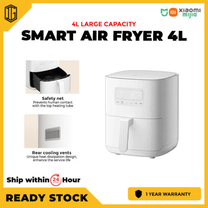 XIAOMI MIJIA Smart Air Fryer 4L China Version Large Capacity 4L/2L