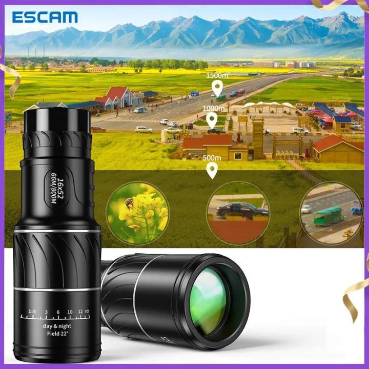 ESCAM Telescope 1000x Zoom Night Vision Binocaular Telescope Telescope