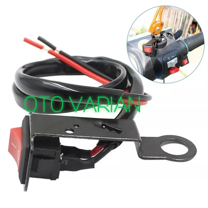 Saklar lampu motor on off briket baut spion | Lazada Indonesia