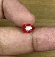 1.12cts Natural red sapphire 7.5x5.5mm ไพลินแดงธรรมชาติ 1.12cts 7.5x5.5mm