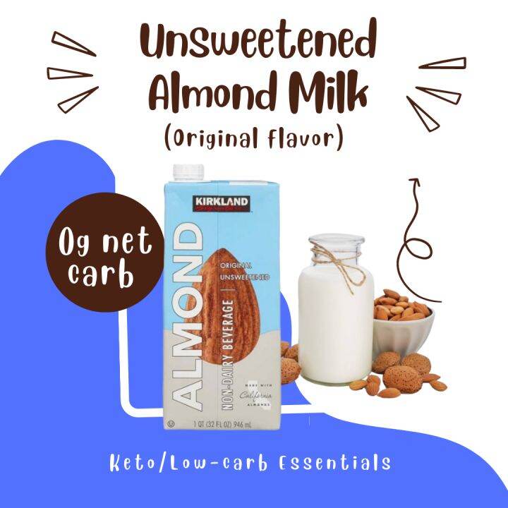 Kirkland Almond Milk Unsweetened Original (Keto Approved) Lazada PH