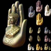 พระพุทธรูป รูปปั้นพระในฝ่ามือ พระในมือ Buddha in the palm of the hand. มีสองขนาด มีห้าสีให้เลือก งานสวยมากรับประกันความสวย ลายละเอียดคมชัด ของขวัญ ตกแต่งบ้าน ตั้งโต๊ะทำงาน