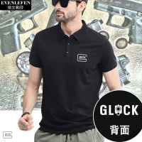 Glock Glock เสื้อโปโลยุทธวิธีการยิง IPSC รุ่นที่ระลึกเสื้อยืดแขนสั้นสำหรับผู้ชายและผู้หญิงเสื้อคอปกแขนสั้น