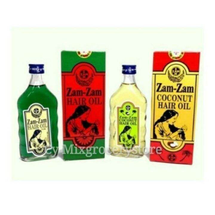 Zam Zam Coconut Hair Oil Lazada