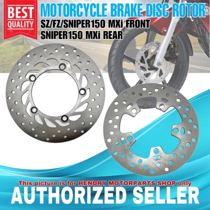 CSL Brake Rotor Disc Stainless Steel FOR YAMAHA SNIPER MX 150 / SZ / FZ ...