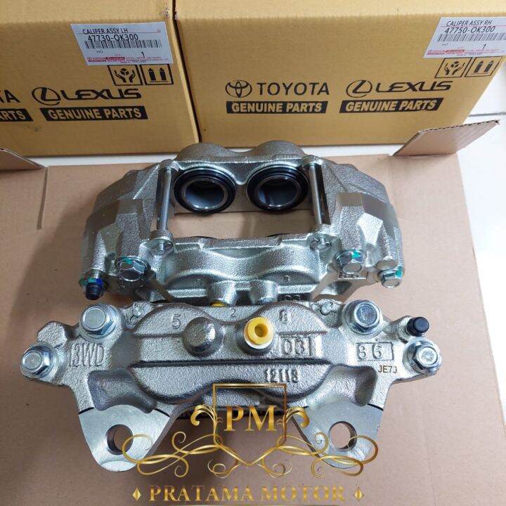 CALIPER ASSY KALIPER RUMAH PIRINGAN CAKRAM TOYOTA HILUX REVO 1SET ...