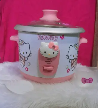 Hello Kitty RTRC12-1G Red Rice Cooker, Kitchen Appliance