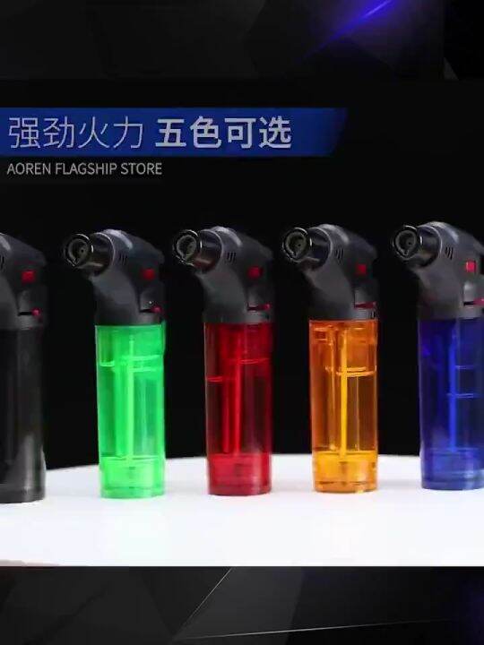 【24h Delivery】Refillable Torch Lighter Adjustable Flame Size For