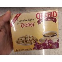 น้ำตาลก้อนชีวจิต ตราออคิด 300 g. Orchid Natural Sugar