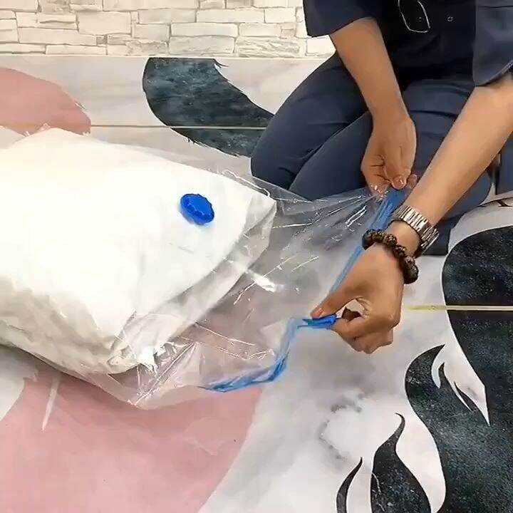 Travel Storage Resealable Vacuum Bags Bag Compressed Lazada PH