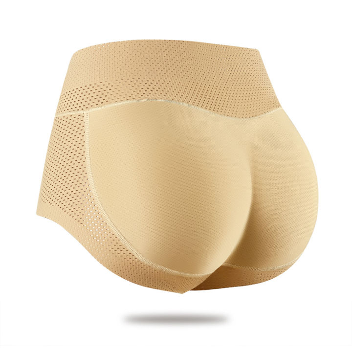 Lady Middle waist Sexy Padding Panties Bum Padded Butt lifter Enhancer Hip  Push Up Panties Underwear