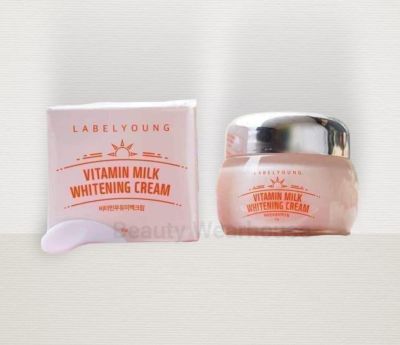 พร้อมส่ง‼️LABELYOUNG Vitamin Milk Whitening Cream 55 g.