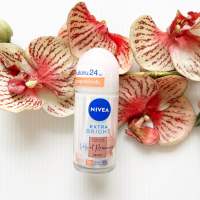 50 ml. ผลิต 01/23 Nivea Roll On นีเวีย โรลออน ลดเหงื่อ และระงับกลิ่นกาย Peony RW