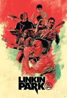 โปสเตอร์วงดนตรี วินเทจ Linkin Park