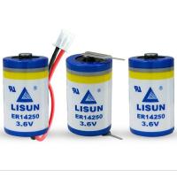 LISUN Lixing แบตเตอรี่ลิเธียม ER14250 3.6V KTS Delta Programmer IoT PLC 1 / 2AA