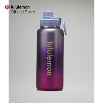 Lululemon Back to Life Sport Bottle 18oz Straw Lid - Blue