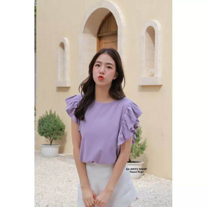 GIANT BASIC MODEL LENGAN REMPEL KAOS IMPORT BANGKOK | Lazada Indonesia