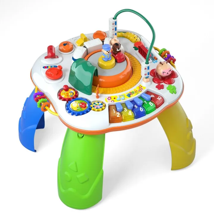 Gu Yu Children's Music Toy MultiFunction Game Table One Year Old 2