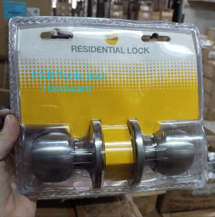 YALE LOCKS Yale Tubular Entrance Lock ANSI Grade 3 VCA5287 US32D