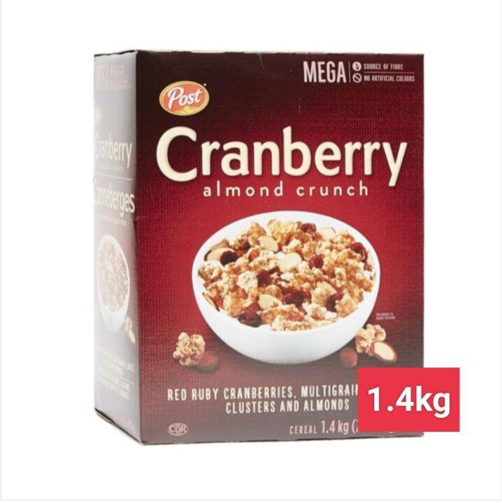 Post Cranberry Almond Crunch Cereal 1.4kg Lazada PH