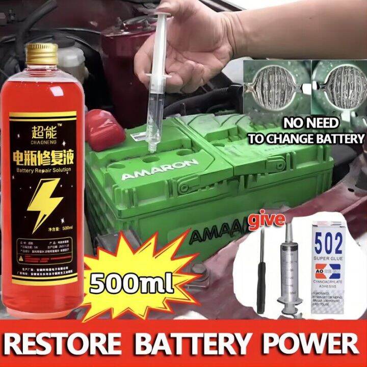 【Restore now】battery kereta air asid bateri air battery acid car battery acid repair battery