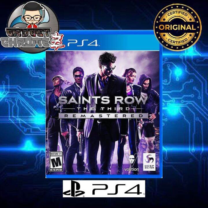 Saints Row The Third Remastered PS4 Game BRANDNEW Lazada PH