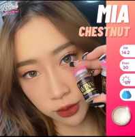 Contact lens รุ่น Mia Brown (Dia:14.3) สายตาปกติ-0.00 Wink