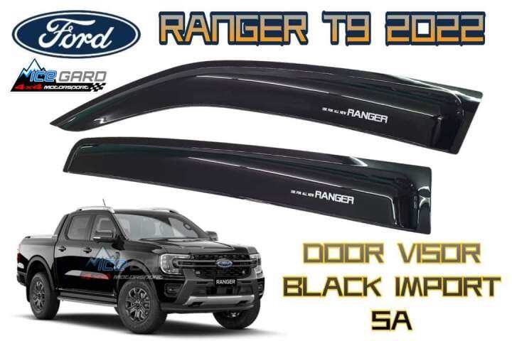 2022/23 FORD RANGER T9 DOOR VISOR | Lazada